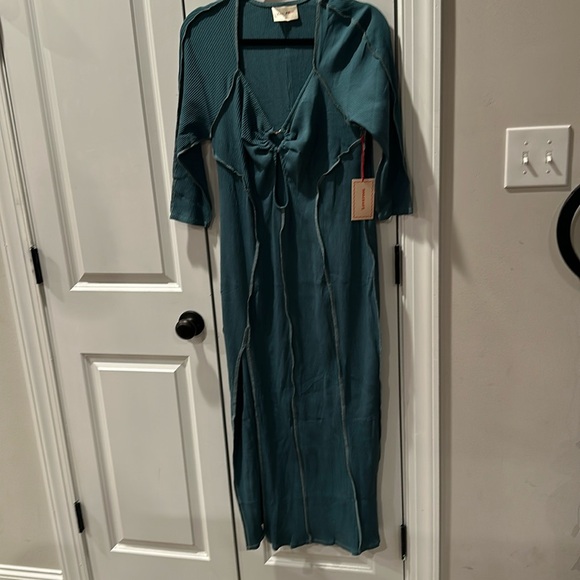 Love fool Ribbed Maxi Dress - Picture 1 of 4